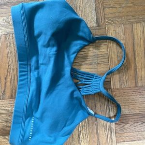 IAB namaste sports bra, azure, size medium, NWOT